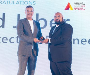 In the Press | LACASA’s Managing Partner, Emad Jaber, has been named Executive of the Year at the 2015 Middle East Consultant Awards